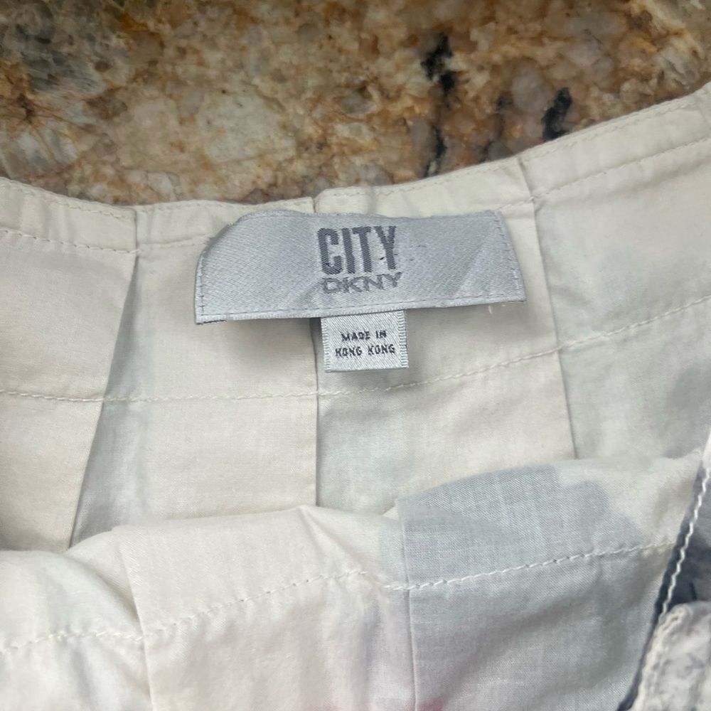 DKNY 100% Cotton circle swing skirt ￼ - Picture 2 of 10